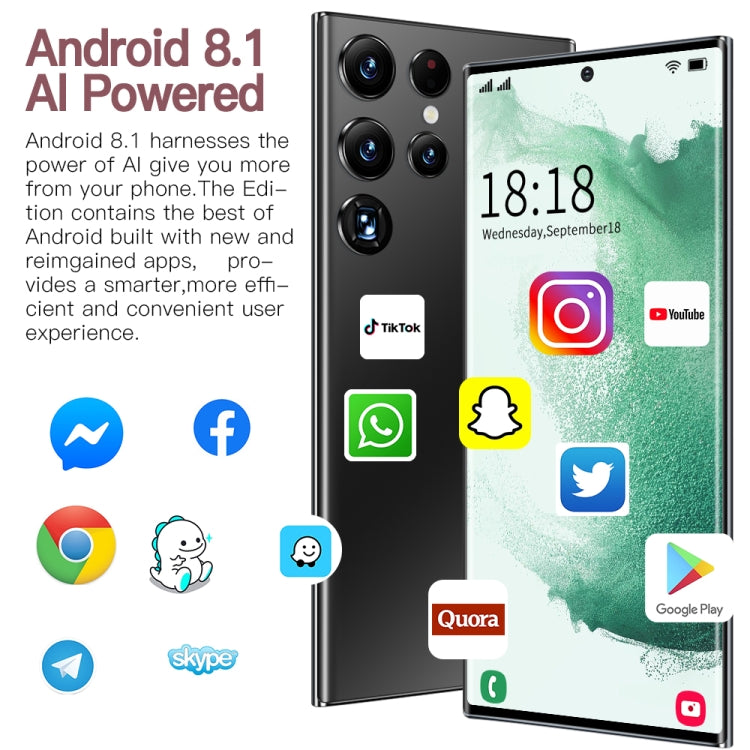S23Ultra 5G D12332, 3GB+64GB, Face Identification, 6.7 inch Screen Android 8.1 MTK6753 Octa Core, Network: 4G(Green) -  by buy2fix | Online Shopping UK | buy2fix