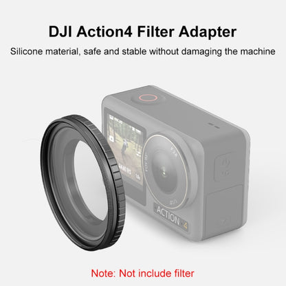 For DJI Action 4 PULUZ Filter Holder Metal Protective Filter Frame (Black) -  by PULUZ | Online Shopping UK | buy2fix