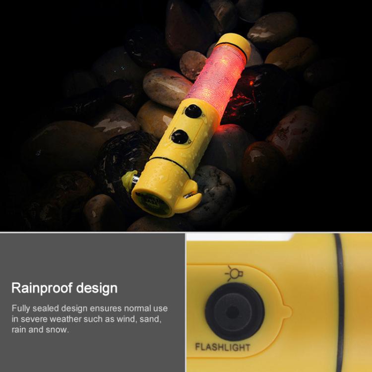 4 in 1 Multi-function Emergency LED Flashlight for Auto-used - Emergency Hammer by buy2fix | Online Shopping UK | buy2fix