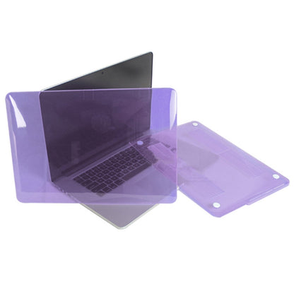 Crystal Hard Protective Case for Macbook Pro Retina 13.3 inch(Purple) - MacBook Pro Cases by buy2fix | Online Shopping UK | buy2fix