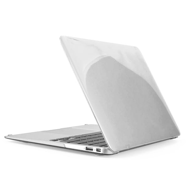 ENKAY for MacBook Air 11.6 inch (US Version) / A1370 / A1465 4 in 1 Crystal Hard Shell Plastic Protective Case with Screen Protector & Keyboard Guard & Anti-dust Plugs(White) - MacBook Air Cases by ENKAY | Online Shopping UK | buy2fix