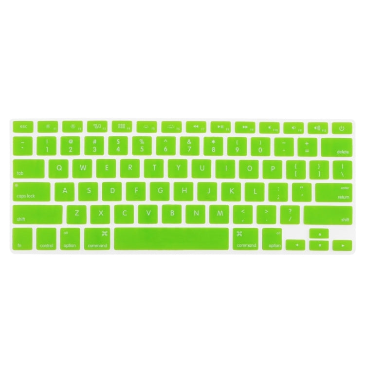 ENKAY for MacBook Air 13.3 inch (US Version) / A1369 / A1466 4 in 1 Crystal Hard Shell Plastic Protective Case with Screen Protector & Keyboard Guard & Anti-dust Plugs(Green) - MacBook Air Cases by ENKAY | Online Shopping UK | buy2fix