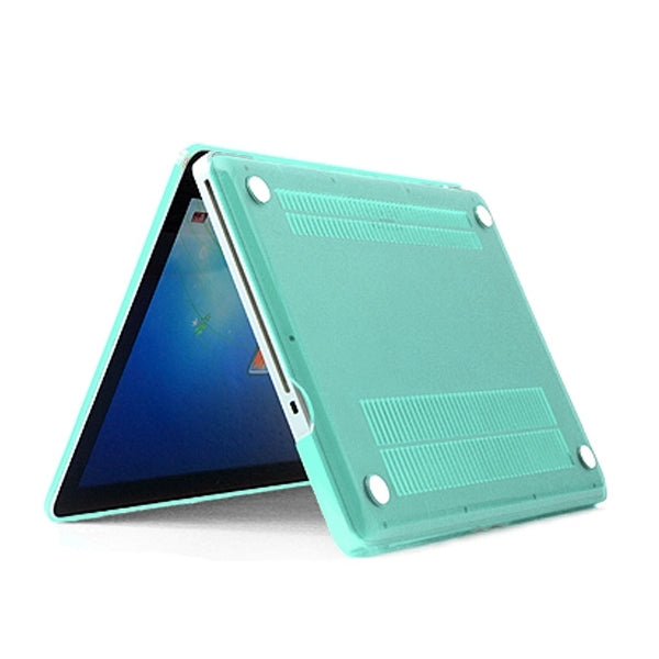 ENKAY for MacBook Pro 13.3 inch (US Version) / A1278 4 in 1 Crystal Hard Shell Plastic Protective Case with Screen Protector & Keyboard Guard & Anti-dust Plugs(Green) - MacBook Pro Cases by ENKAY | Online Shopping UK | buy2fix