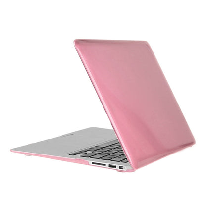 ENKAY for Macbook Air 11.6 inch (US Version) / A1370 / A1465 Hat-Prince 3 in 1 Crystal Hard Shell Plastic Protective Case with Keyboard Guard & Port Dust Plug(Pink) - MacBook Air Cases by ENKAY | Online Shopping UK | buy2fix