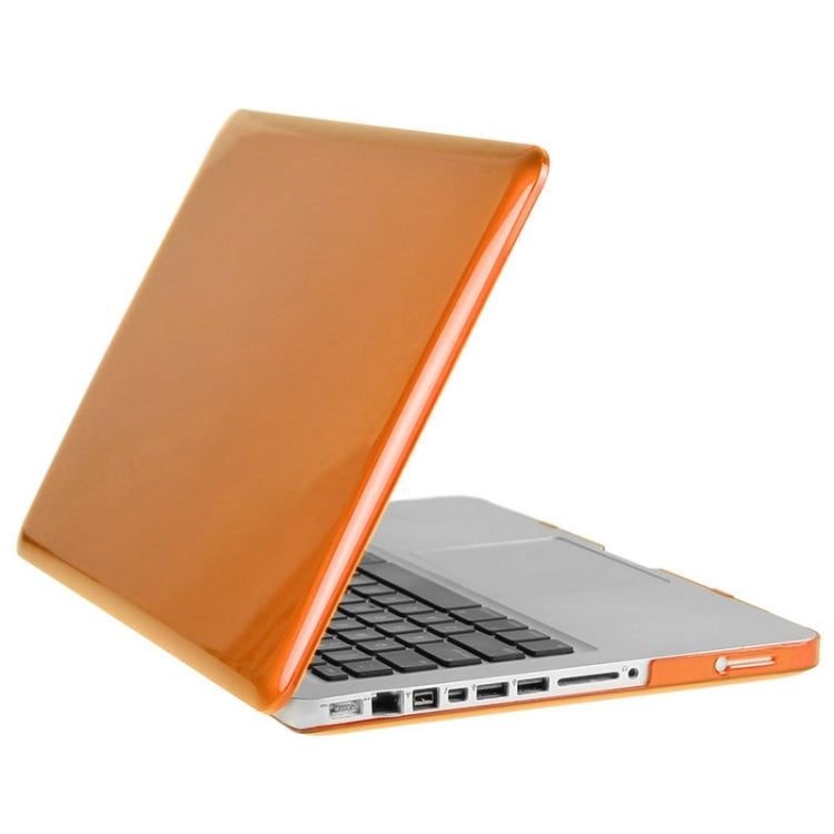 ENKAY for Macbook Pro 13.3 inch (US Version) / A1278 Hat-Prince 3 in 1 Crystal Hard Shell Plastic Protective Case with Keyboard Guard & Port Dust Plug(Orange) - MacBook Pro Cases by ENKAY | Online Shopping UK | buy2fix