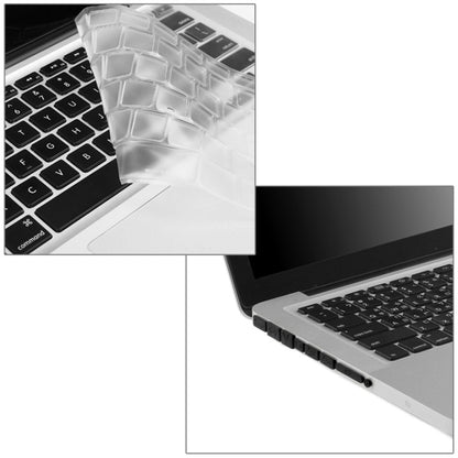 ENKAY for Macbook Pro 15.4 inch (US Version) / A1286 Hat-Prince 3 in 1 Crystal Hard Shell Plastic Protective Case with Keyboard Guard & Port Dust Plug(Blue) - MacBook Pro Cases by ENKAY | Online Shopping UK | buy2fix