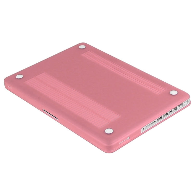 ENKAY for Macbook Pro 13.3 inch (US Version) / A1278 Hat-Prince 3 in 1 Frosted Hard Shell Plastic Protective Case with Keyboard Guard & Port Dust Plug(Pink) - MacBook Pro Cases by ENKAY | Online Shopping UK | buy2fix