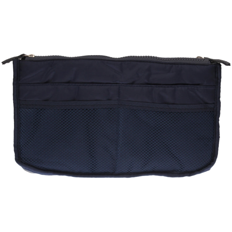 Thicken Portable Multi-function Double Zipper Cosmetic Bag, Storage Bag in Bag (Dark Blue) - Storage Bags by buy2fix | Online Shopping UK | buy2fix