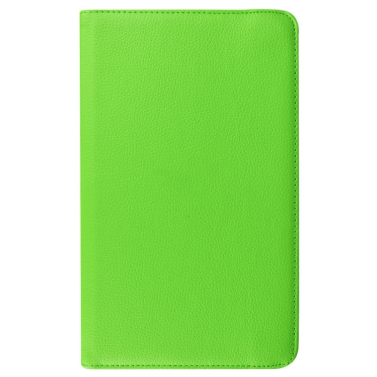 Litchi Texture Horizontal Flip Solid Color Leather Case with 360 Degrees Rotation Holder for Galaxy Tab E 9.6 / T560 / T561(Green) - Other Galaxy Tab PC by buy2fix | Online Shopping UK | buy2fix