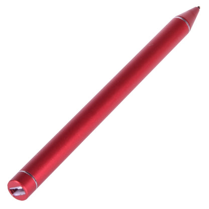 Universal Rechargeable Capacitive Touch Screen Stylus Pen with 2.3mm Superfine Metal Nib, For iPhone, iPad, Samsung, and Other Capacitive Touch Screen Smartphones or Tablet PC(Red) - Stylus Pen by buy2fix | Online Shopping UK | buy2fix