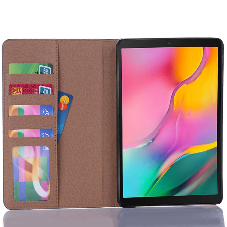 Retro Book Style Horizontal Flip Leather Case for Galaxy Tab A 8 (2019) P200 / P205,  with Holder & Card Slots & Wallet (Navy Blue) - Tab A 8.0 & S Pen (2019) P200/P205 by buy2fix | Online Shopping UK | buy2fix