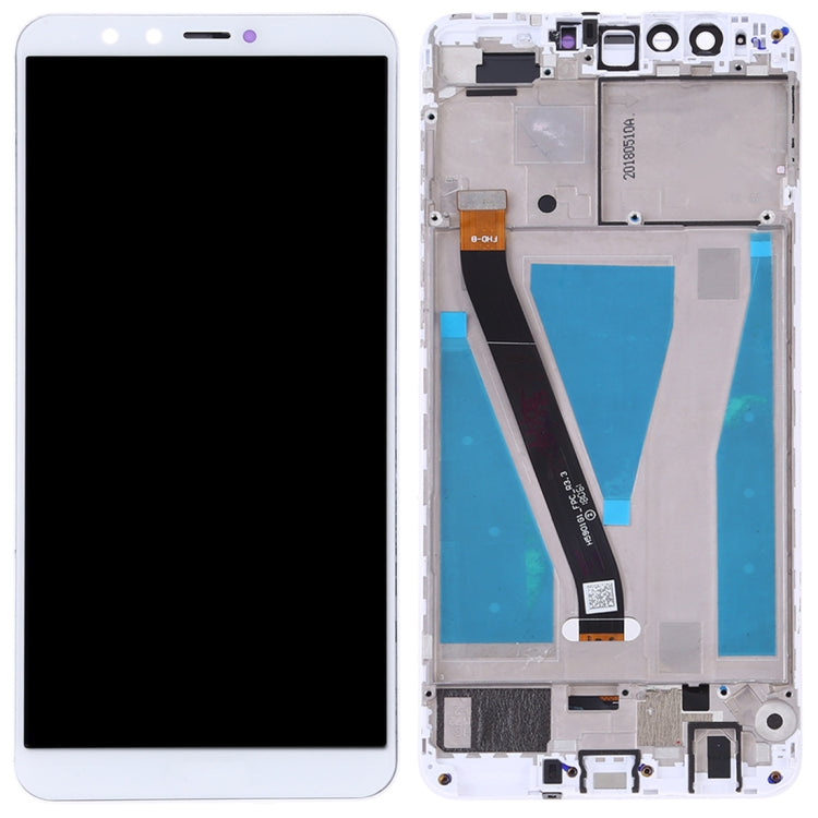 OEM LCD Screen for Huawei Enjoy 8 Plu Digitizer Full Assembly with Frame s(White) - LCD Screen by buy2fix | Online Shopping UK | buy2fix