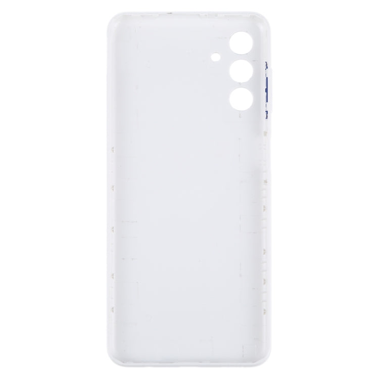 For Samsung Galaxy A04s SM-A047F Original Battery Back Cover(White) - Back Cover by buy2fix | Online Shopping UK | buy2fix