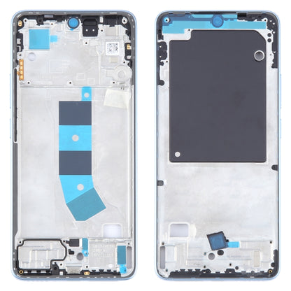 For Xiaomi Redmi Note 13 4G Original Front Housing LCD Frame Bezel Plate (Blue) - LCD Related Parts by buy2fix | Online Shopping UK | buy2fix