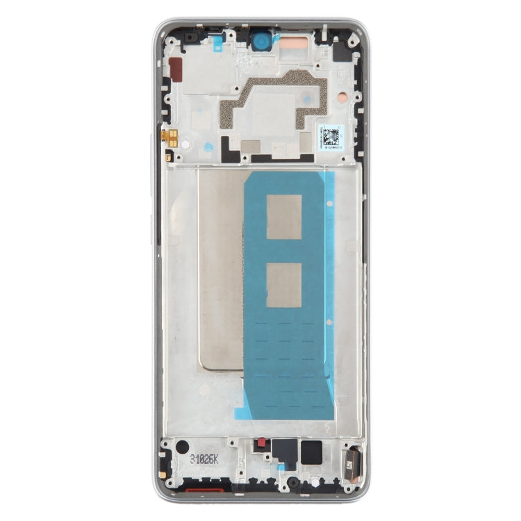 For Xiaomi Redmi K60 Pro Original OLED Material LCD Screen Digitizer Full Assembly with Frame (Silver) - LCD Screen by buy2fix | Online Shopping UK | buy2fix