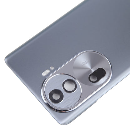 For OPPO Reno11 Pro 5G Original Battery Back Cover with Camera Lens Cover(Grey) - Back Cover by buy2fix | Online Shopping UK | buy2fix