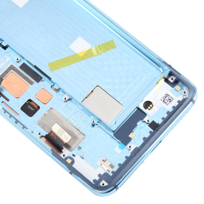 For Xiaomi Mi 10s Original AMOLED LCD Screen Digitizer Full Assembly with Frame (Blue) - LCD Screen by buy2fix | Online Shopping UK | buy2fix