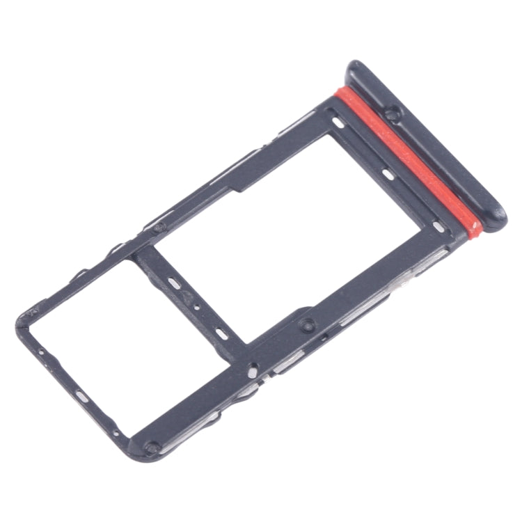 For TCL Tab 10 5G 9183G SIM Card Tray + Micro SD Card Tray (Black) - For TCL by buy2fix | Online Shopping UK | buy2fix