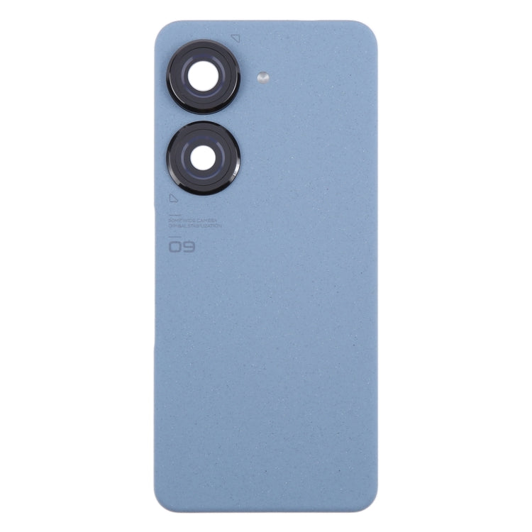 For Asus Zenfone 9 AI2202 Original Battery Back Cover with Camera Lens Cover(Blue) - Back Cover by buy2fix | Online Shopping UK | buy2fix