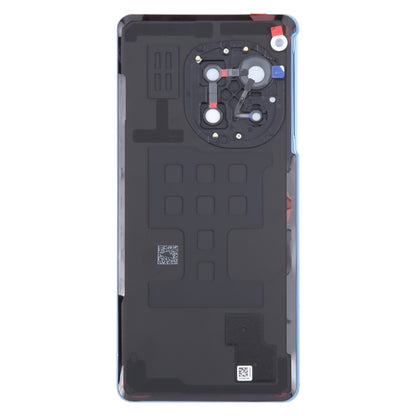 For OnePlus 12R CPH2609 CPH2585 Original Glass Battery Back Cover with Camera Lens(Blue) - Back Cover by buy2fix | Online Shopping UK | buy2fix