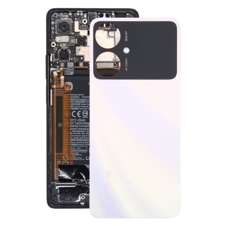 For Xiaomi Redmi 13R Original Battery Back Cover(Gold) - Back Cover by buy2fix | Online Shopping UK | buy2fix