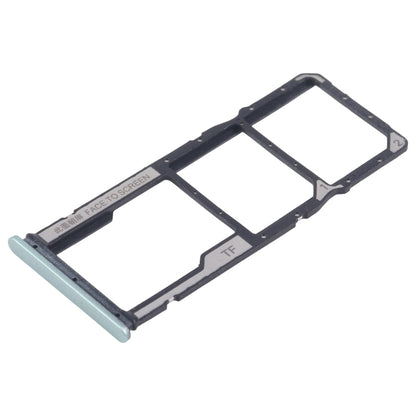 For Xiaomi Poco M6 Original SIM Card Tray + SIM Card Tray + Micro SD Card Tray (Green) - Card Tray by buy2fix | Online Shopping UK | buy2fix