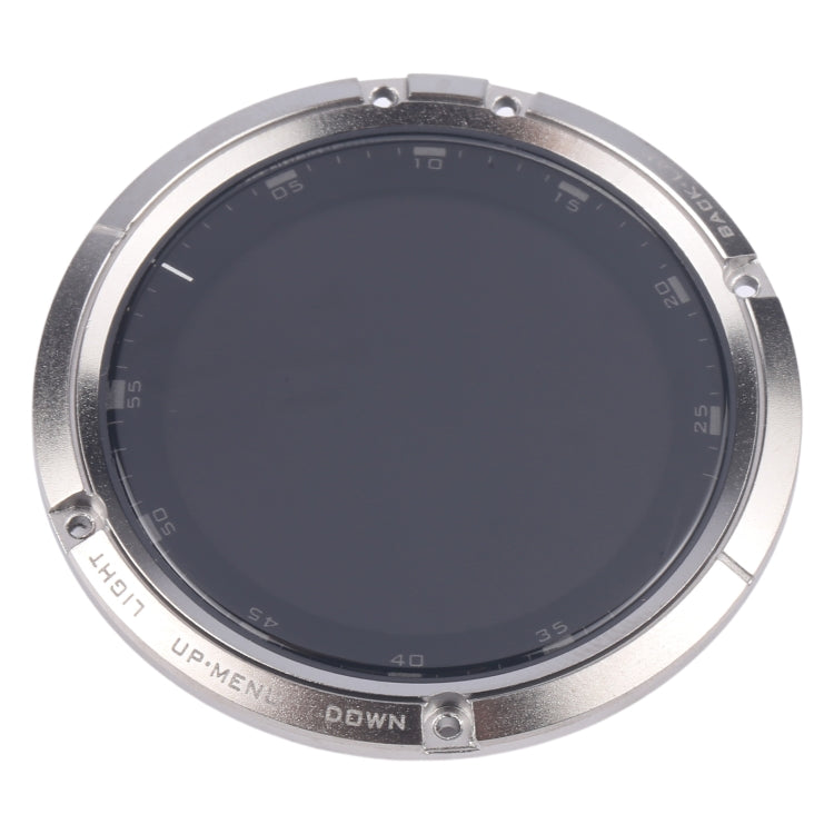 For Garmin Fenix 5 Plus Original LCD Screen with Digitizer Full Assembly(Silver) - For Garmin by buy2fix | Online Shopping UK | buy2fix