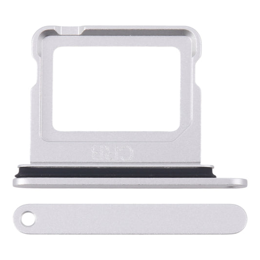 For iPhone 16 Plus SIM Card Tray (Silver) -  by buy2fix | Online Shopping UK | buy2fix