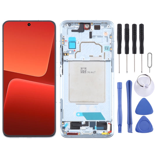 For Xiaomi 13 Original AMOLED LCD Screen Digitizer Full Assembly with Frame - LCD Screen by buy2fix | Online Shopping UK | buy2fix