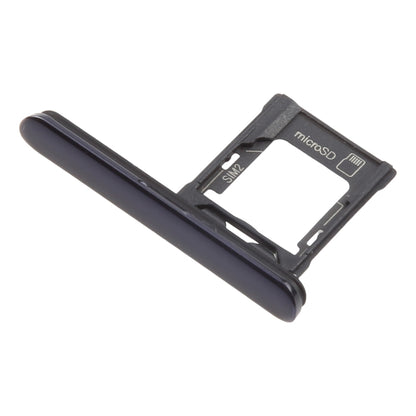 For Sony Xperia Ace SIM + Micro SD Card Tray (Black) - Card Tray by buy2fix | Online Shopping UK | buy2fix