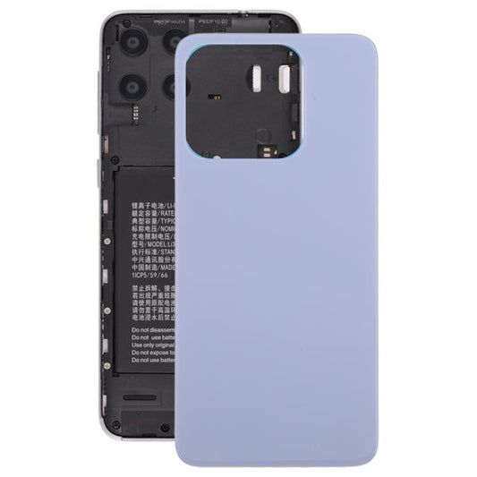 For ZTE Axon 60 / V60 Z2356 Glass Battery Back Cover with Adhesive(Purple) - For ZTE by buy2fix | Online Shopping UK | buy2fix