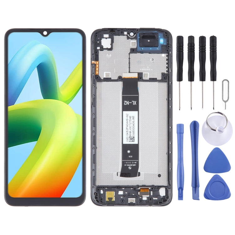 For Xiaomi Poco C50 OEM Material LCD Screen Digitizer Full Assembly with Frame - LCD Screen by buy2fix | Online Shopping UK | buy2fix