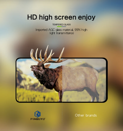 PINWUYO 9H 2.5D Full Glue Tempered Glass Film for Galaxy A60 - Galaxy Tempered Glass by PINWUYO | Online Shopping UK | buy2fix