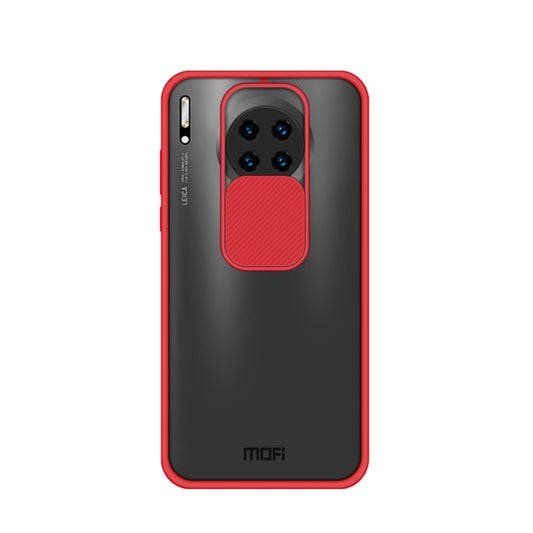 For Huawei Mate 30 Pro MOFI Xing Dun Series PC + TPU Anti-peep Waterproof And Anti-drop All-inclusive Protective Shell, Translucent Frosted(Red) - Huawei Cases by MOFI | Online Shopping UK | buy2fix