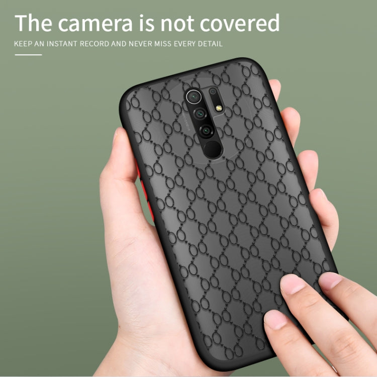 For Xiaomi Redmi 9 PINWUYO Series 2nd Generation PC + TPU Anti-drop All-inclusive Protective Shell Matte Back Cover(Black) - Xiaomi Cases by PINWUYO | Online Shopping UK | buy2fix