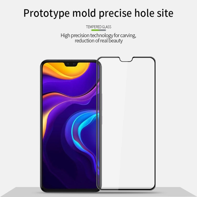 For vivo V20 Pro PINWUYO 9H 3D Curved Full Screen Explosion-proof Tempered Glass Film(Black) - vivo Tempered Glass by PINWUYO | Online Shopping UK | buy2fix