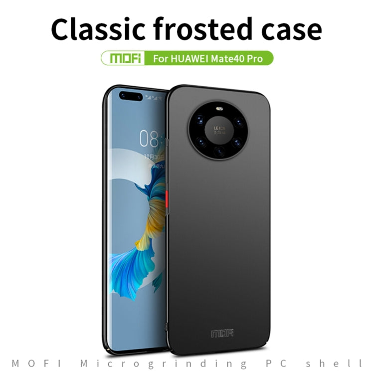 For Huawei Mate 40 Pro MOFI Frosted PC Ultra-thin Hard Case(Blue) - Huawei Cases by MOFI | Online Shopping UK | buy2fix