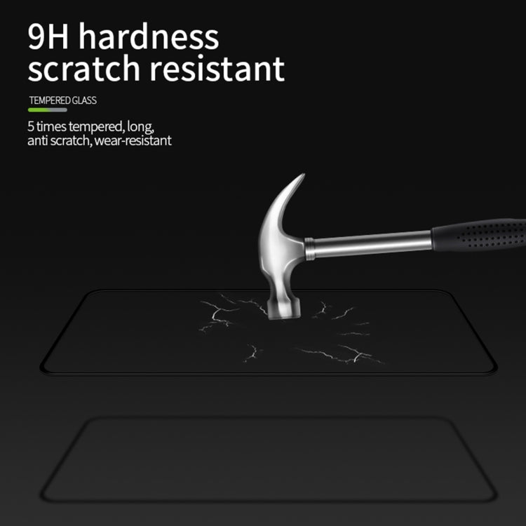 For Xiaomi Redmi Note10 5G PINWUYO 9H 3D Curved Full Screen Explosion-proof Tempered Glass Film(Black) -  by PINWUYO | Online Shopping UK | buy2fix