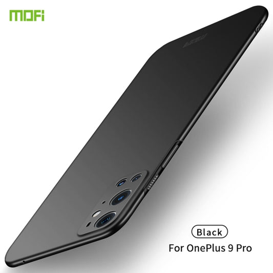 For OnePlus 9 Pro MOFI Frosted PC Ultra-thin Hard Case(Black) - OnePlus Cases by MOFI | Online Shopping UK | buy2fix