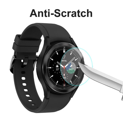 5 PCS For Samsung Galaxy Watch4 Classic 42mm ENKAY Hat-Prince 0.2mm 9H 2.15D Curved Edge Tempered Glass Screen Protector Watch Film - Screen Protector by ENKAY | Online Shopping UK | buy2fix