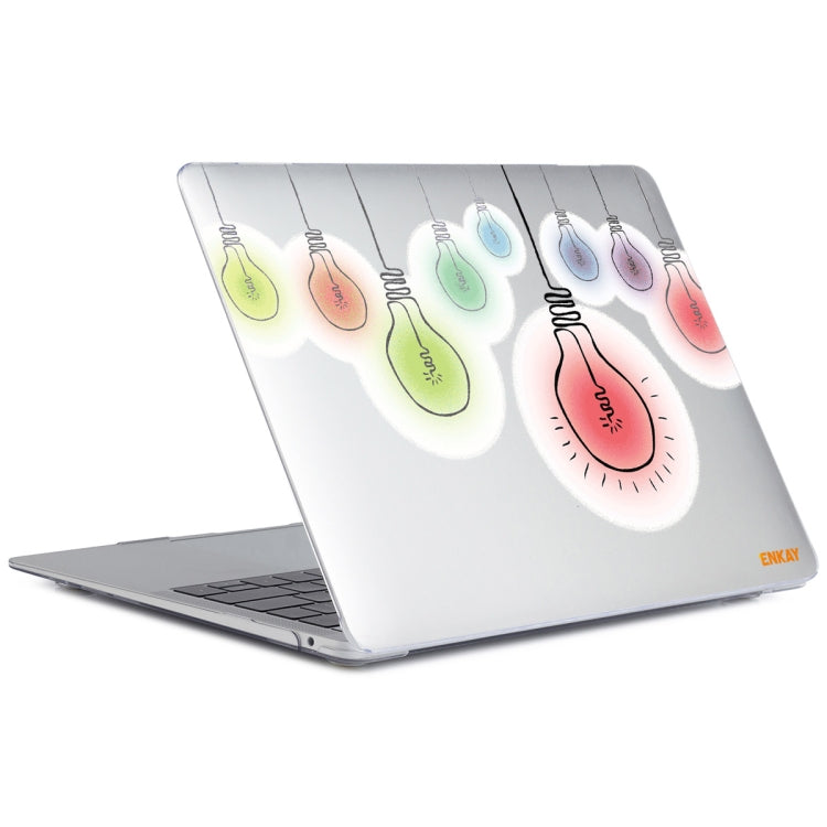 For MacBook Air 13.3 inch A2179 / A2337 ENKAY Hat-Prince Forest Series Pattern Laotop Protective Crystal Case(Bulb Pattern) - MacBook Air Cases by ENKAY | Online Shopping UK | buy2fix