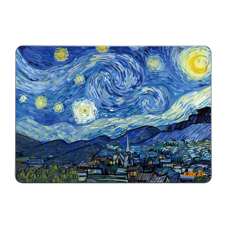 ENKAY Hat-Prince Natural Series Laotop Protective Crystal Case for MacBook Pro 16 inch A2141(Starry Night) - MacBook Pro Cases by ENKAY | Online Shopping UK | buy2fix