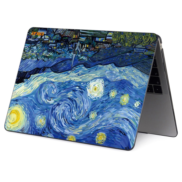 ENKAY Hat-Prince Natural Series Laotop Protective Crystal Case for MacBook Pro 16 inch A2141(Starry Night) - MacBook Pro Cases by ENKAY | Online Shopping UK | buy2fix