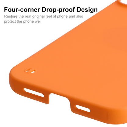 For iPhone 13 Pro Max ENKAY Matte Frameless Hard PC Case (Orange) - iPhone 13 Pro Max Cases by ENKAY | Online Shopping UK | buy2fix