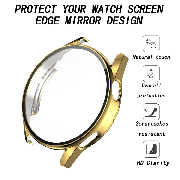 For Huawei GT3 46mm Electroplated Shockproof TPU Soft Case(Gold) - Watch Cases by buy2fix | Online Shopping UK | buy2fix