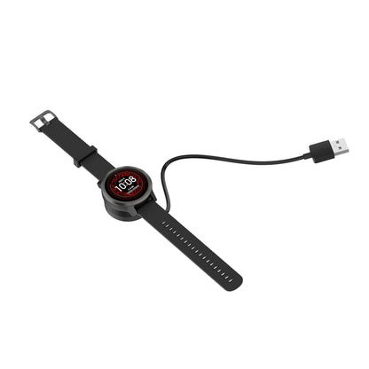 For Garmin Venu Sq 2 Integrated Watch Charger With Data Transmission Function(Black) - Charger by buy2fix | Online Shopping UK | buy2fix