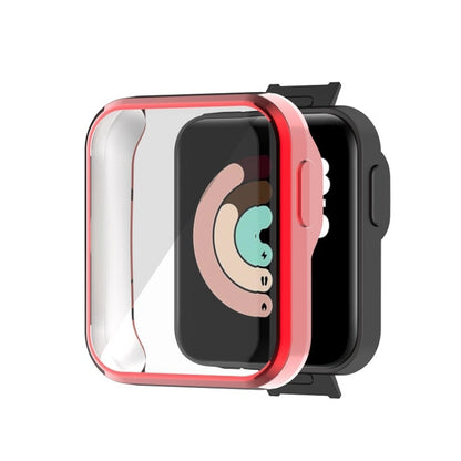 For Xiaomi Redmi Watch TPU Integrated Protective Case(Red) - Watch Cases by buy2fix | Online Shopping UK | buy2fix