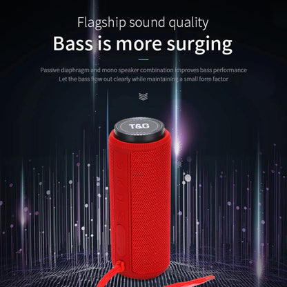 T&G TG332 10W HIFI Stereo Waterproof Portable Bluetooth Speaker(Black) - Desktop Speaker by T&G | Online Shopping UK | buy2fix