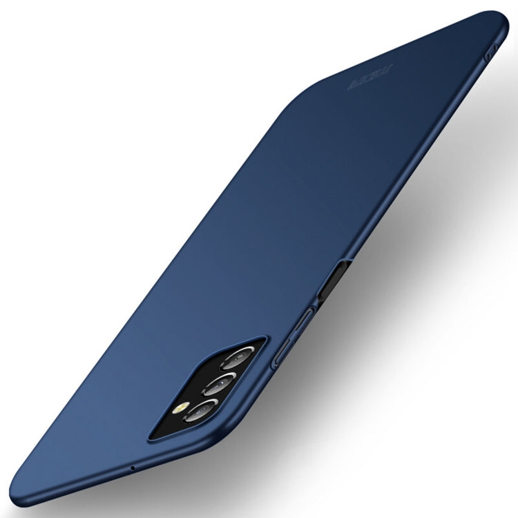 For Samsung Galaxy M52 5G MOFI Frosted PC Ultra-thin Hard Case(Blue) -  by MOFI | Online Shopping UK | buy2fix