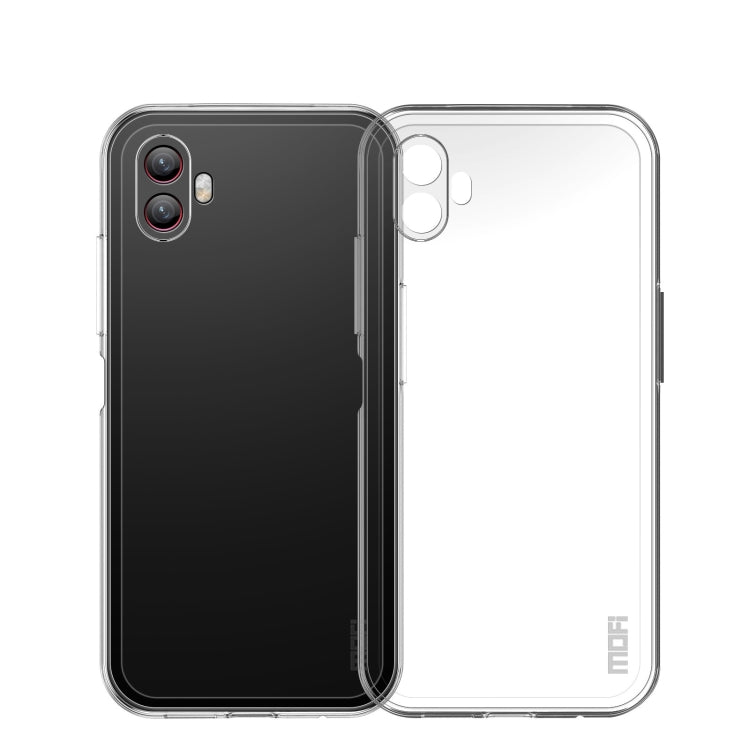 For Samsung Galaxy Xcover6 Pro MOFI Ming Series Ultra-thin TPU Phone Case(Transparent) - Galaxy Phone Cases by MOFI | Online Shopping UK | buy2fix